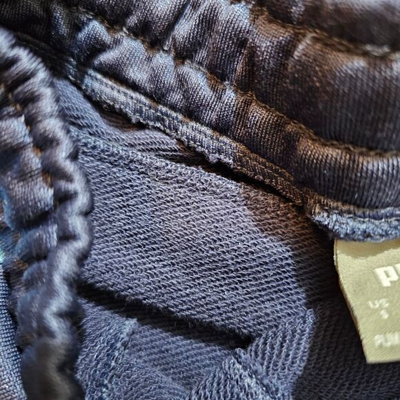 PUMA Manchester City Soccer Fleece Joggers Pants Men's S Navy Blue Halland T7 SE - Picture 8 of 14